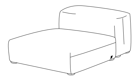 Vetsak 2023Q1 Sofa Seat 84x84 Velvet Lime - fig 18