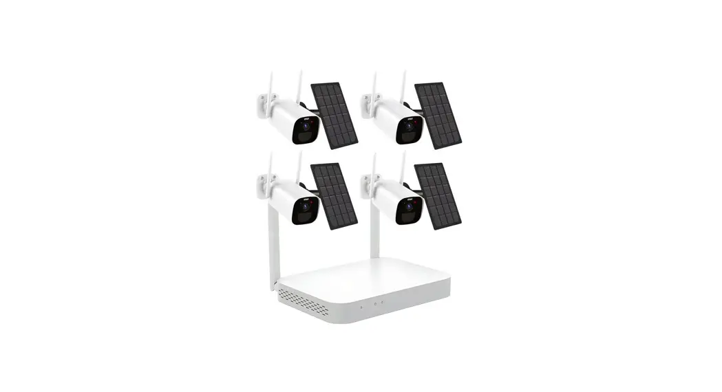 Pi Manufacturing Nvr-k8510 1080p Solar Battery Wifi Camera User Guide