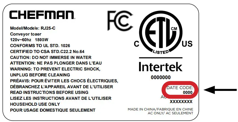 CHEFMAN TurboFry Touch AIR FRYER- Register my Product