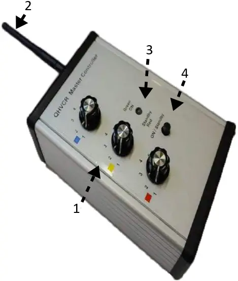 HEAT outdoors QHVCR 3 Zone Master Controller 1