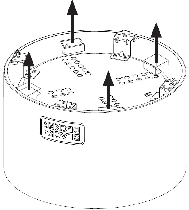 BLACK DECKER BD17201 19.5 Inch Smokeless Wood Fire Pit 03