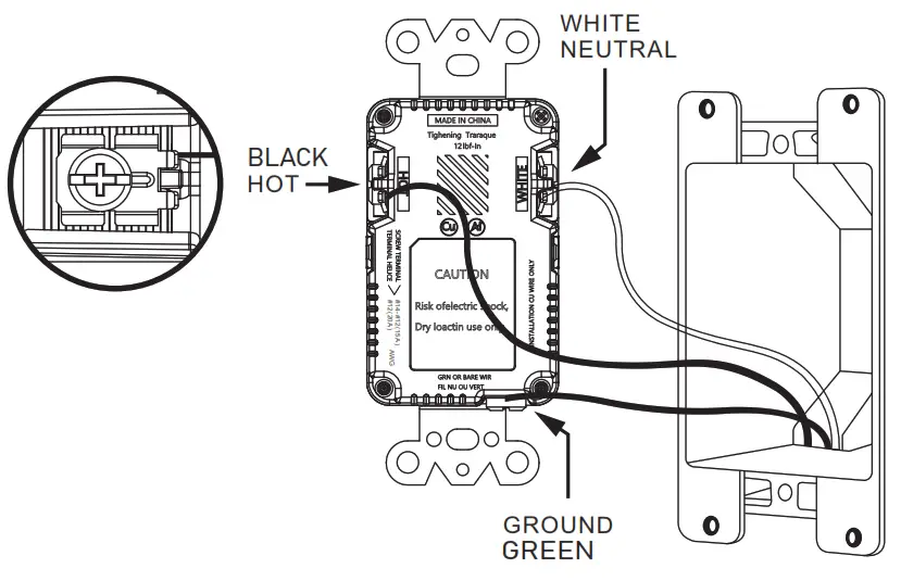 Maxxima MEW-USB30PD USB Power Delivery Type C and QC 3.0 Type A Charger with 15A Tamper Receptacle - 7