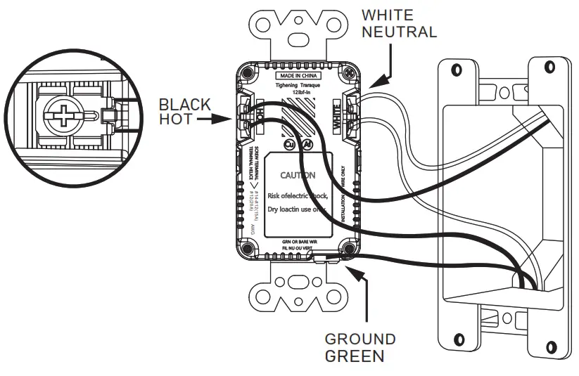 Maxxima MEW-USB30PD USB Power Delivery Type C and QC 3.0 Type A Charger with 15A Tamper Receptacle - 8