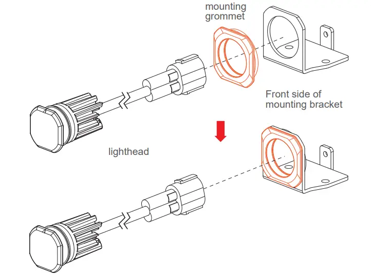 Cell2 UR04 Led Flush Mount Kit - Figure 7