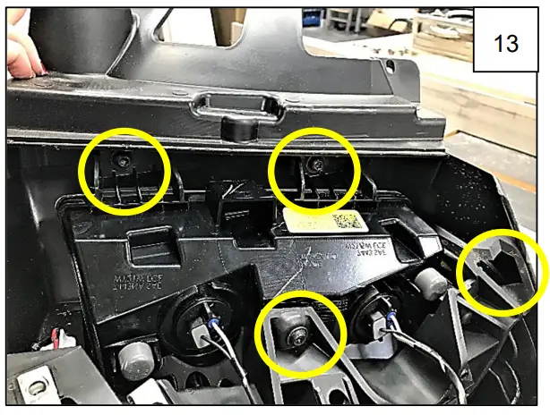 AXC E0001 X-LINE Fender Flare Jeep Wrangler Unlimited - Step 13