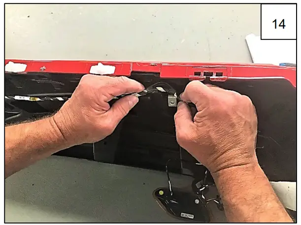 AXC E0001 X-LINE Fender Flare Jeep Wrangler Unlimited - Step 14