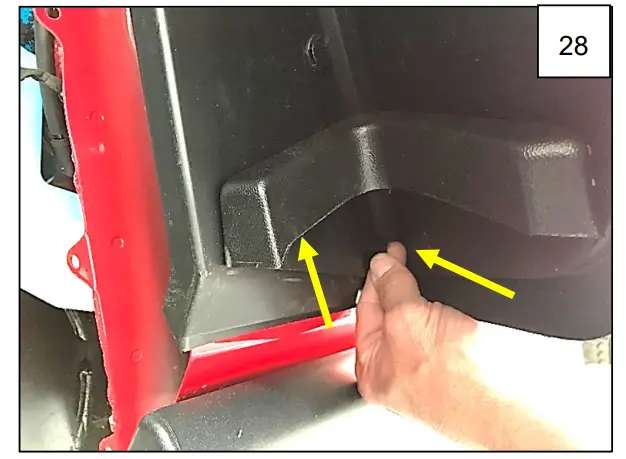 AXC E0001 X-LINE Fender Flare Jeep Wrangler Unlimited - Step 28