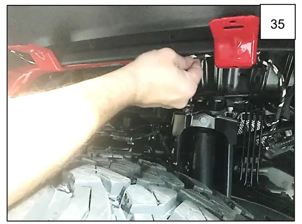 AXC E0001 X-LINE Fender Flare Jeep Wrangler Unlimited - Step 35