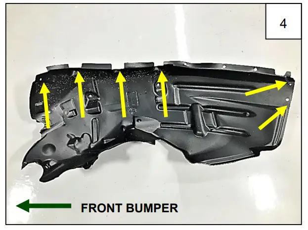 AXC E0001 X-LINE Fender Flare Jeep Wrangler Unlimited - Step 4