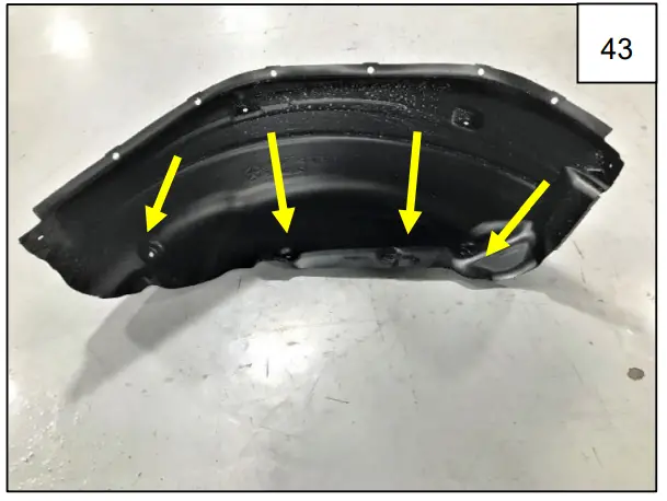 AXC E0001 X-LINE Fender Flare Jeep Wrangler Unlimited - Step 43