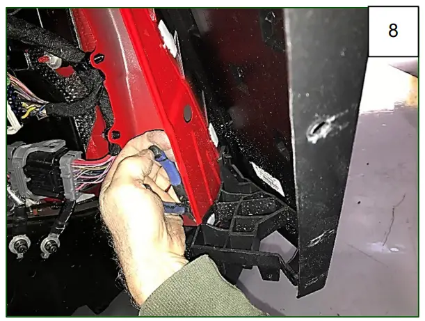 AXC E0001 X-LINE Fender Flare Jeep Wrangler Unlimited - Step 8