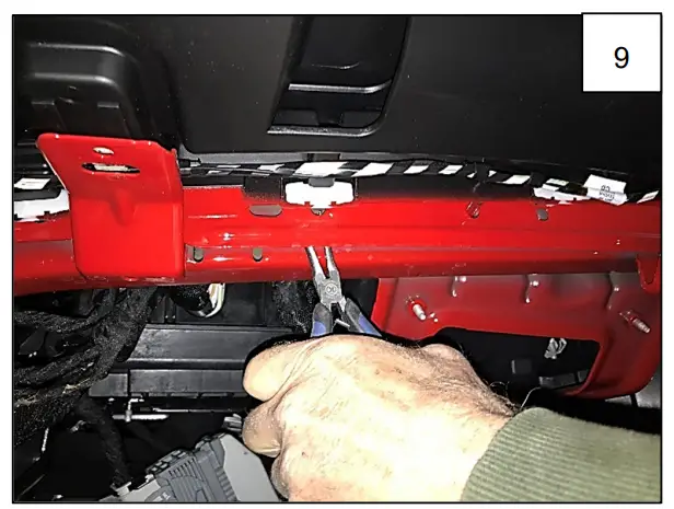 AXC E0001 X-LINE Fender Flare Jeep Wrangler Unlimited - Step 9