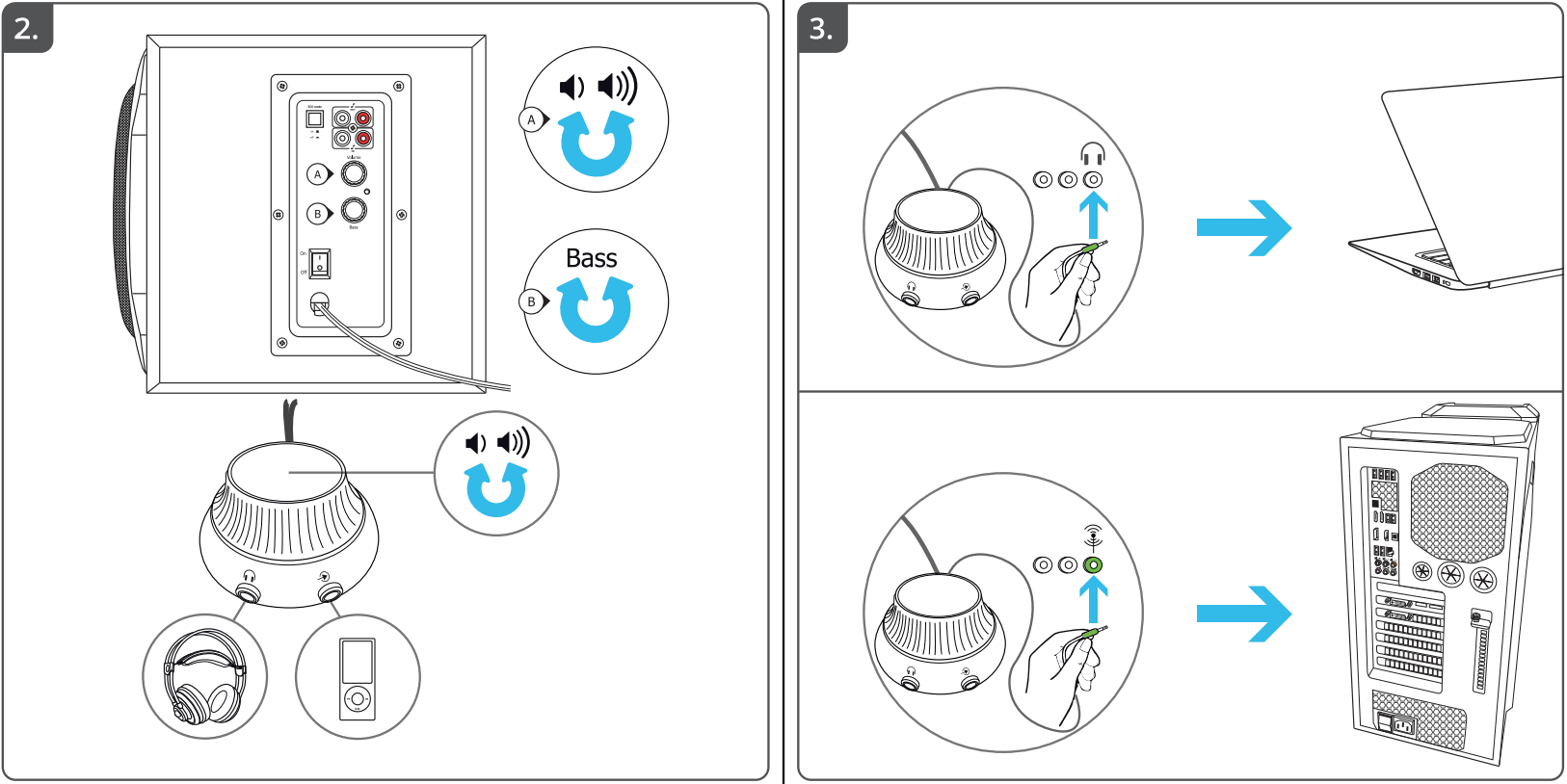 Trust 19023 GXT 38 Tytan 21 Ultimate Bass Speaker Set 60 W - fig 1