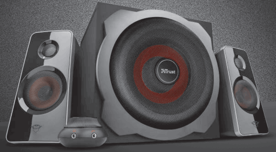 Trust 19023 GXT 38 Tytan 21 Ultimate Bass Speaker Set 60 W
