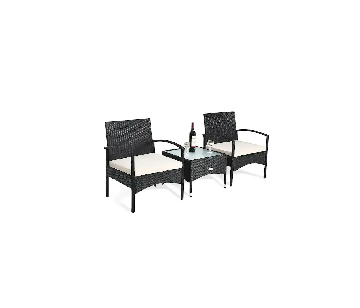 Costway Np10513 Wicker 3pc Chat Set User Manual