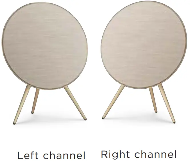 BANG OLUFSEN Beosound A9 5th Generation Classic Beoplay Speaker - SET UP STEREO SPEAKERS