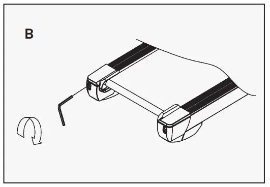 LSG Chaser 3 Treadmill - RUNNING BELT 1