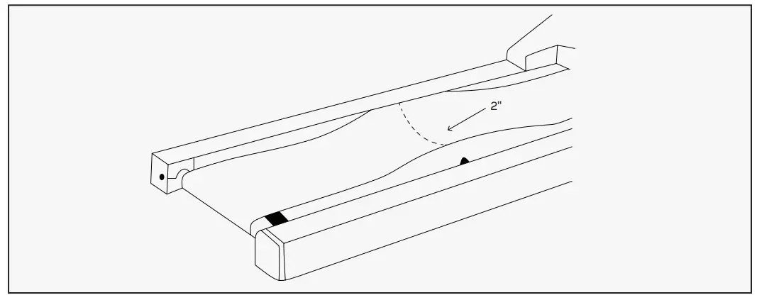 LSG Chaser 3 Treadmill - RUNNING BELT2