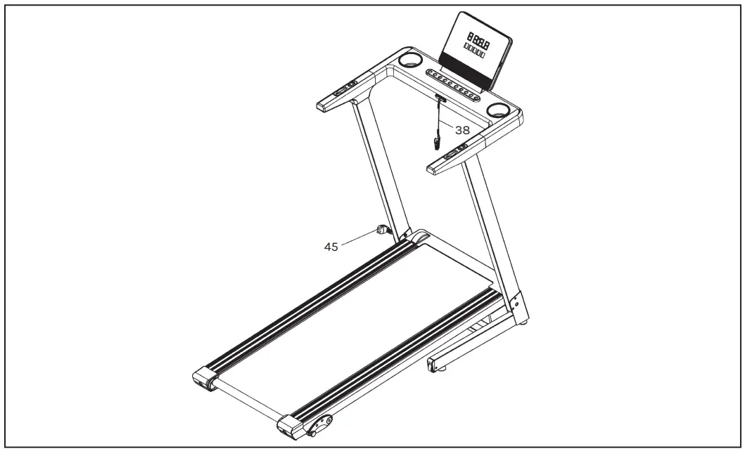 LSG Chaser 3 Treadmill - STEP4