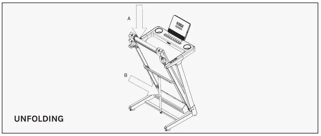 LSG Chaser 3 Treadmill - STEP5