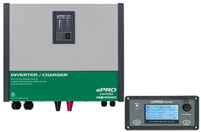 Enerdrive ePRO Combi 12V 3000W 120A Inverter Charger With Remote Control