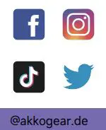 AKKO 3061 Mechanical Keyboard User Manual - Social Media icon