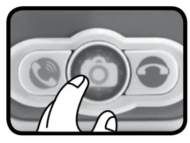 vtech 537603 Swipe & Discover Phone- CAMERA BUTTON