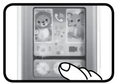 vtech 537603 Swipe & Discover Phone- CHAT MODE