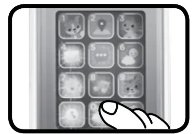 vtech 537603 Swipe & Discover Phone- TOUCH SCREEN