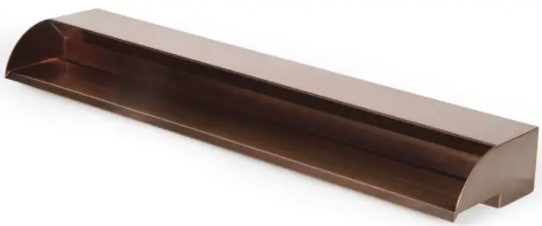 Atlantic Stainless Steel Copper Finish Spillways