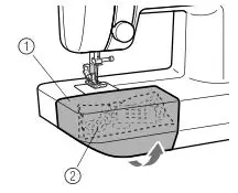brother Sewing and Mending Machine - Flat bed attachment