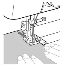 brother Sewing and Mending Machine - Start sawing