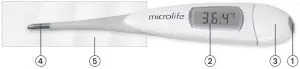 microlife MT 1961 Digital Thermometer