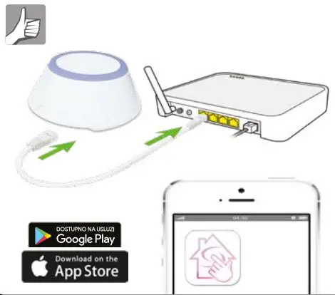SALUS OS600 Window Door Sensor fig1