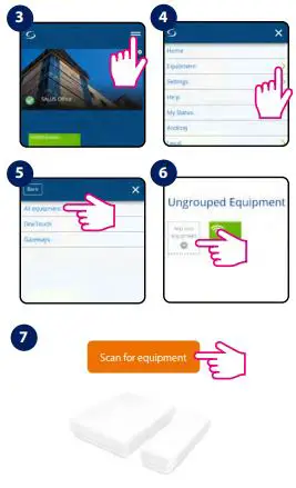 SALUS OS600 Window Door Sensor fig3