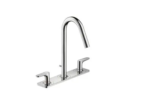 Axor 34134000 Citterio M 3-hole Basin Mixer 160 With Pop-up Waste Set Instruction Manual Axor 34134000 Citterio M 3-hole Basin Mixer 160 With Pop-up Waste Set Instruction Manual