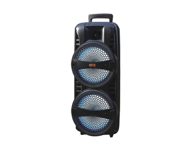 Qfx Pbx-8181 Portable Party Speaker With Bluetooth And Microphone User Manual