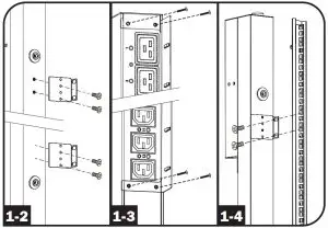Mounting the PDU