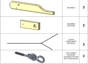 TRACTOR SUPPLY Babysitter Swing Instruction-Swhi