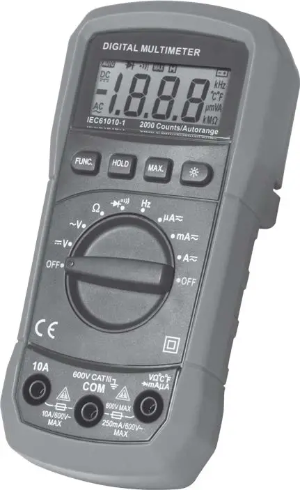 SOMOGYI ELECTRONIC SMA 92 Digital Multimeter