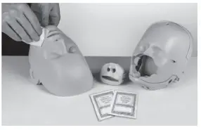 CPR Taylor CPRTY2 Monitor for Electronic CPR Training - face