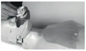 CPR Taylor CPRTY2 Monitor for Electronic CPR Training - lung