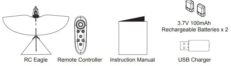HYPER TOY HRC1411 Remote Control Flying Eagle User Guide - CONTENTS