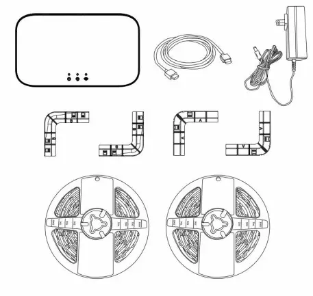 boxPUT HDMI Sync Box and Lighting Kits- Package Item