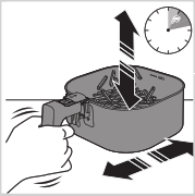 Turn the timer knob to the required cooking time to switch on the appliance