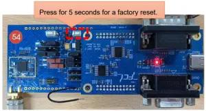 Factory Reset or Switch Button