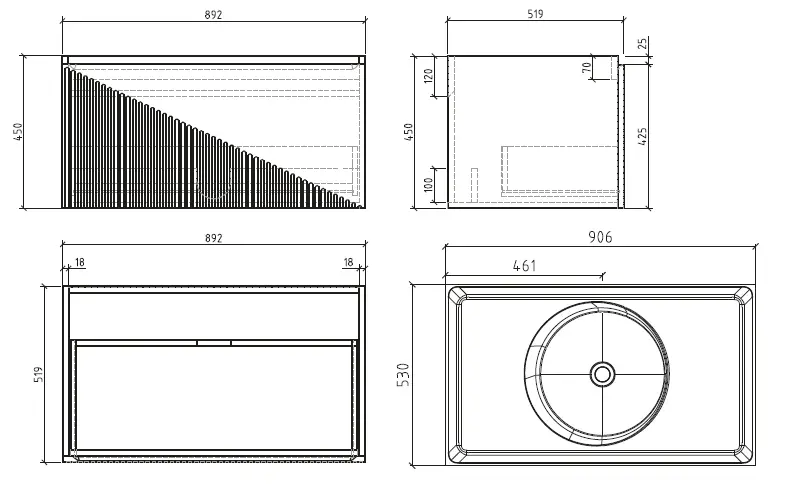Wellis 9684 Bathroom cabinet-28