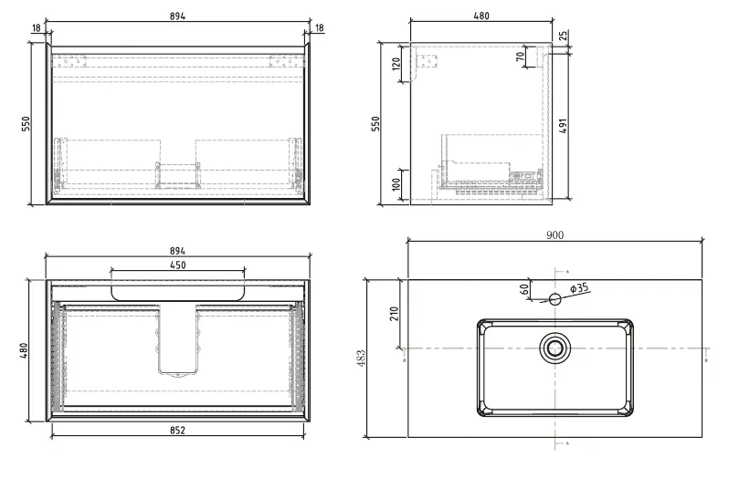 Wellis 9684 Bathroom cabinet-31