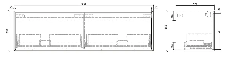 Wellis 9684 Bathroom cabinet-32