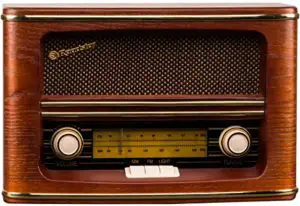 Roadstar HRA 1500 N Vintage Style Radio in Wood
